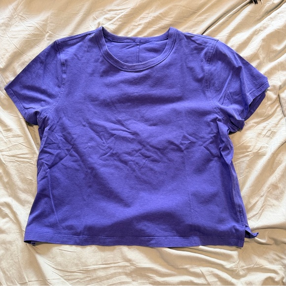 lululemon athletica Tops - Lululemon Blue/Periwinkle T-Shirt